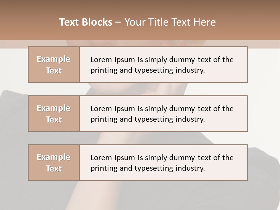 Grey Looking Retro PowerPoint Template