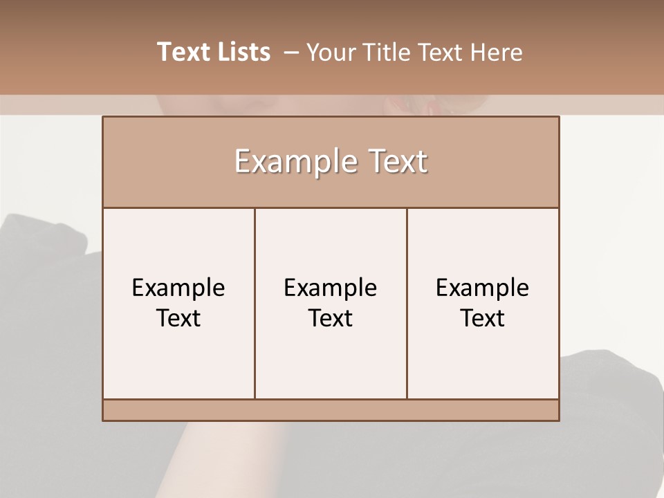 Grey Looking Retro PowerPoint Template
