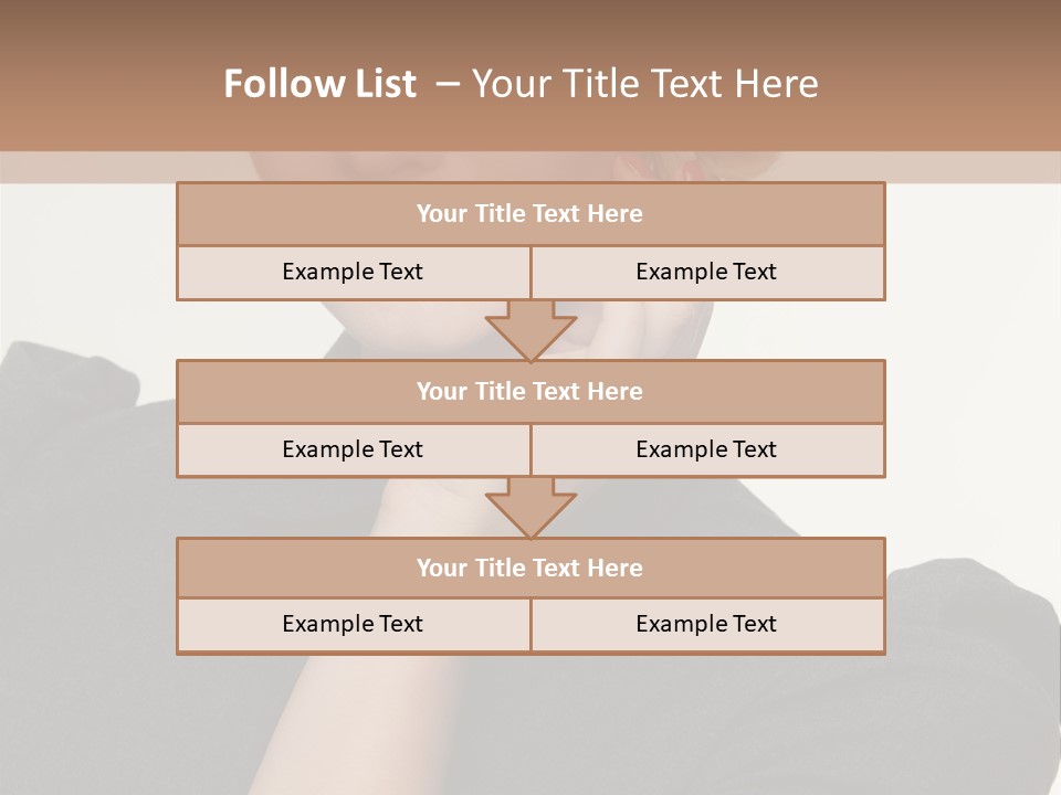 Grey Looking Retro PowerPoint Template