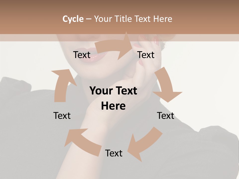 Grey Looking Retro PowerPoint Template
