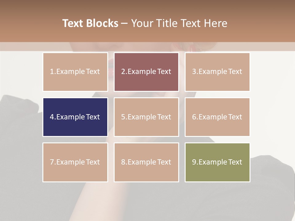Grey Looking Retro PowerPoint Template