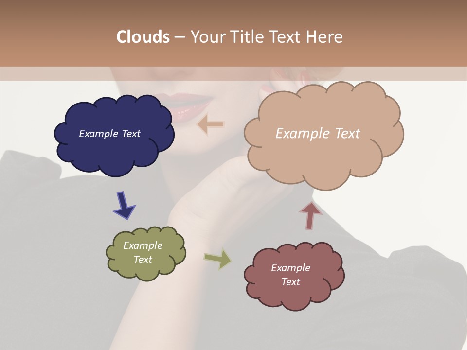 Grey Looking Retro PowerPoint Template