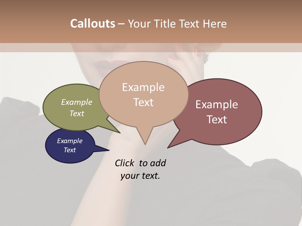 Grey Looking Retro PowerPoint Template