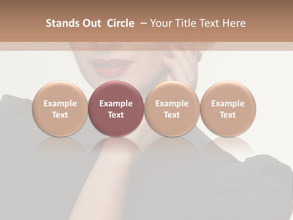 Grey Looking Retro PowerPoint Template