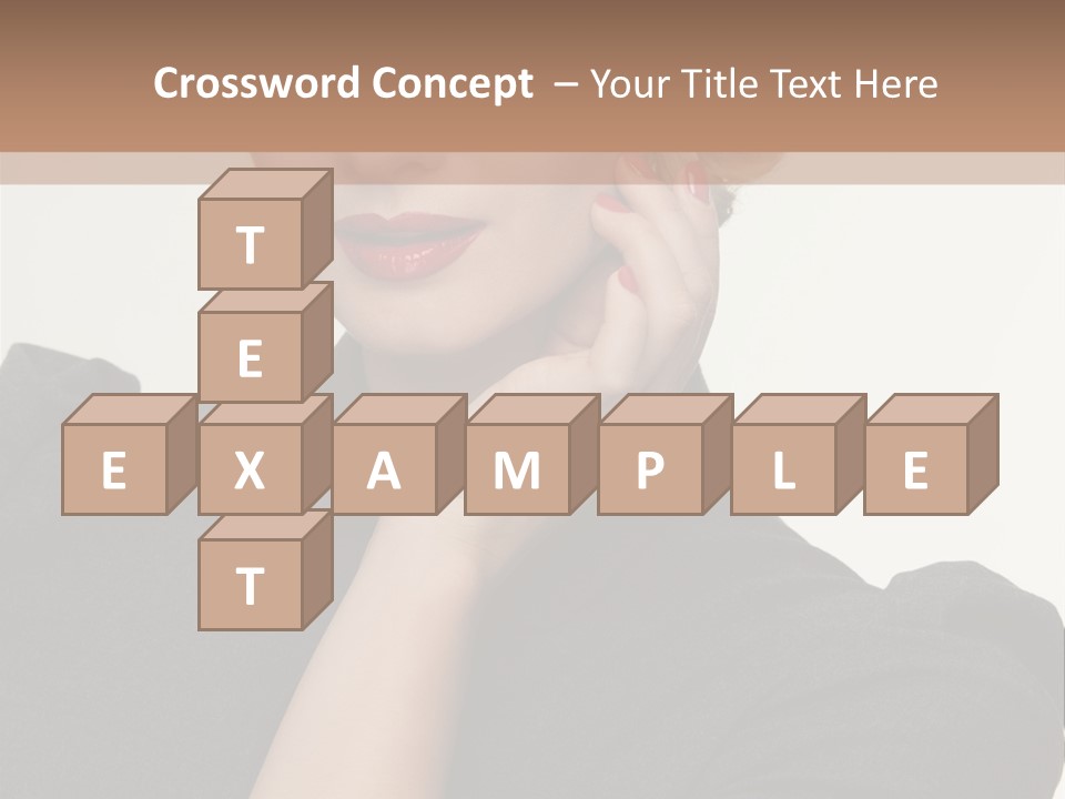 Grey Looking Retro PowerPoint Template