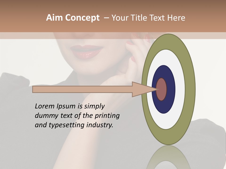 Grey Looking Retro PowerPoint Template