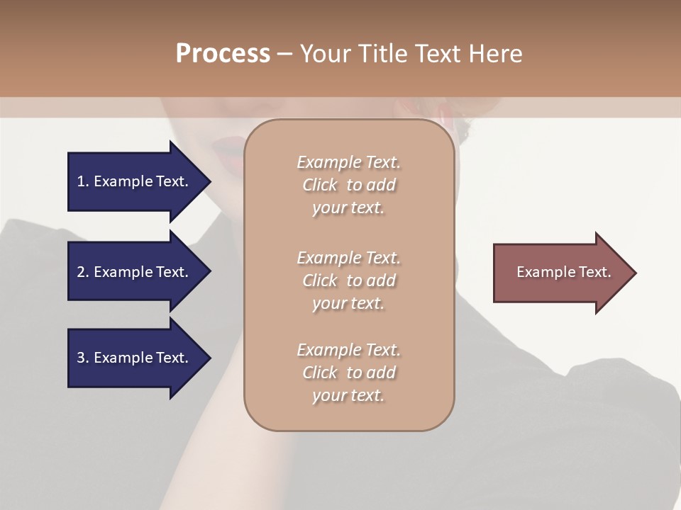 Grey Looking Retro PowerPoint Template