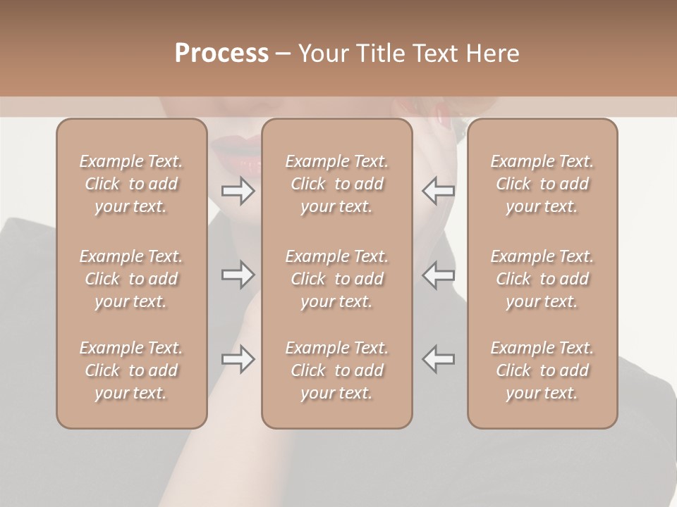 Grey Looking Retro PowerPoint Template