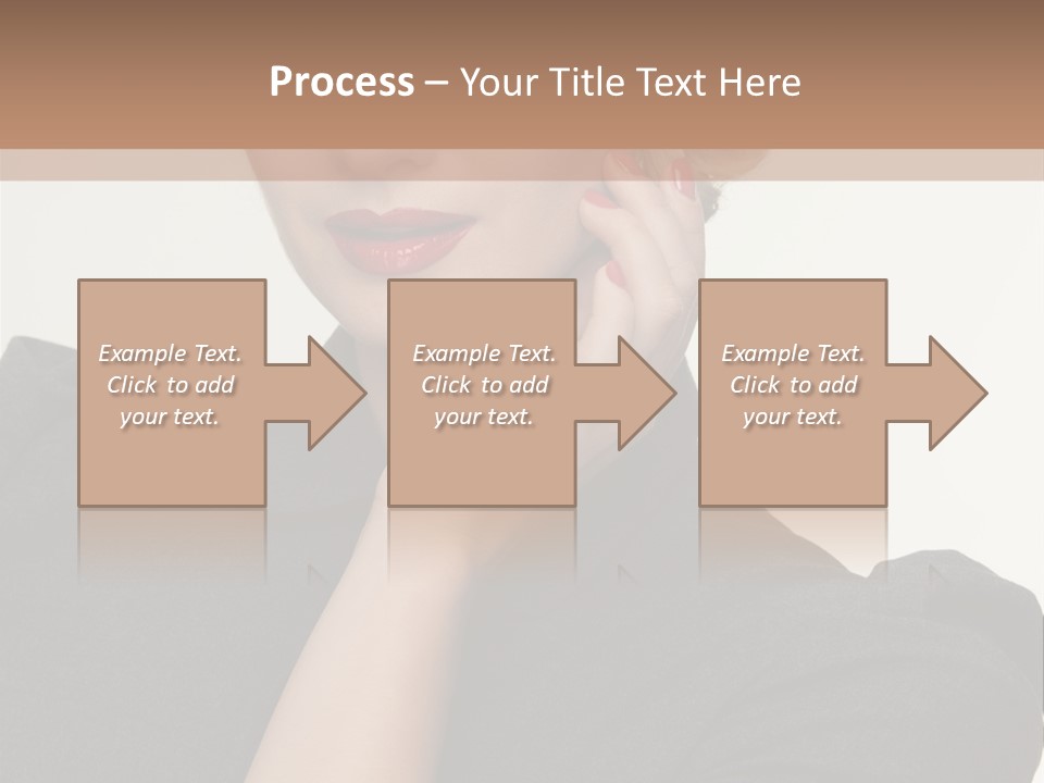 Grey Looking Retro PowerPoint Template