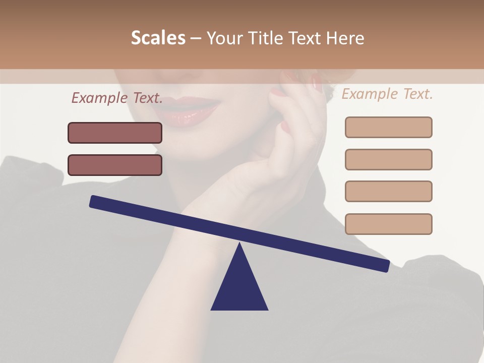 Grey Looking Retro PowerPoint Template