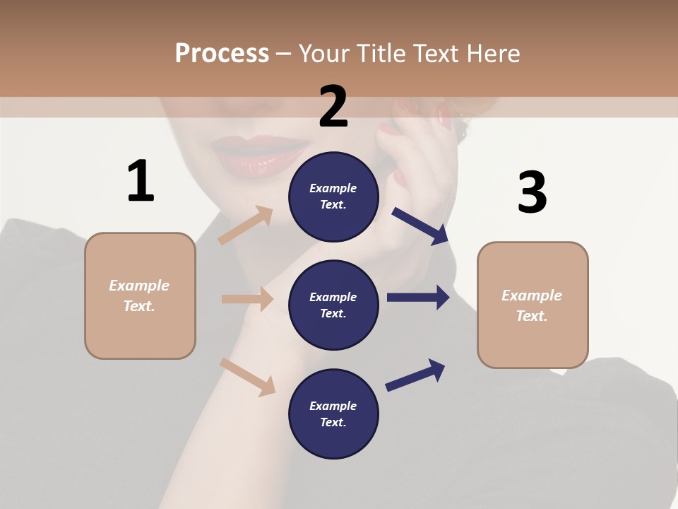 Grey Looking Retro PowerPoint Template