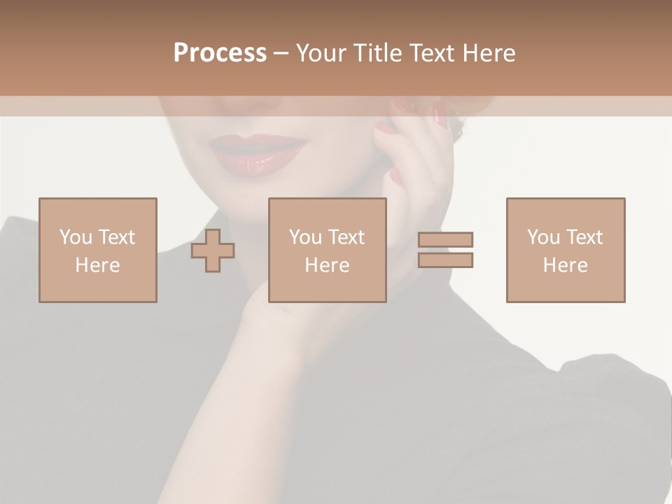 Grey Looking Retro PowerPoint Template