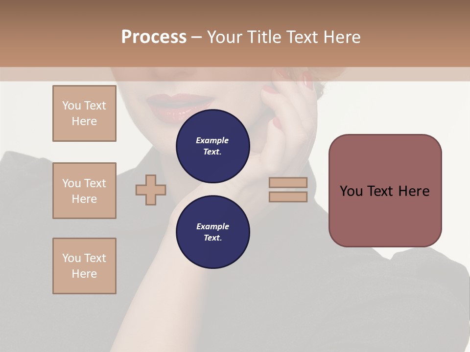 Grey Looking Retro PowerPoint Template