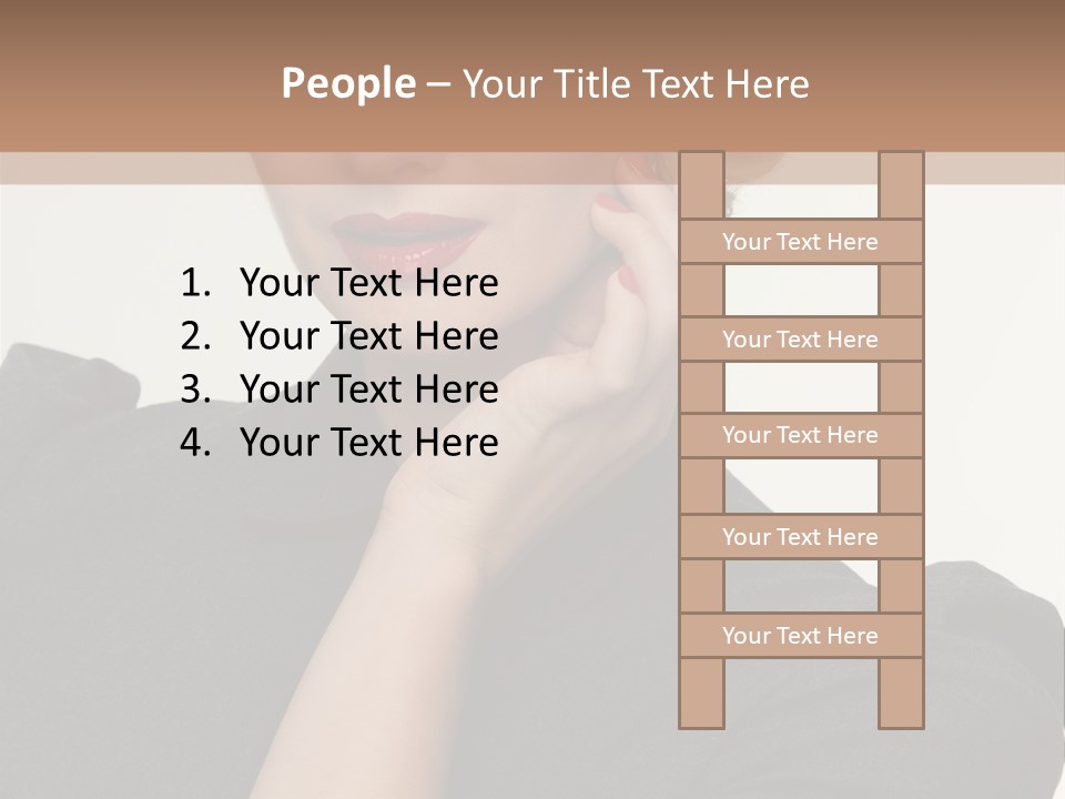 Grey Looking Retro PowerPoint Template