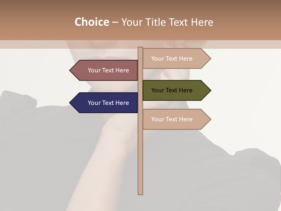 Grey Looking Retro PowerPoint Template