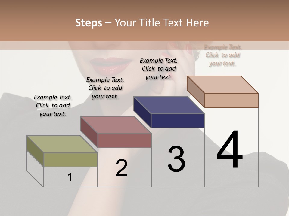 Grey Looking Retro PowerPoint Template