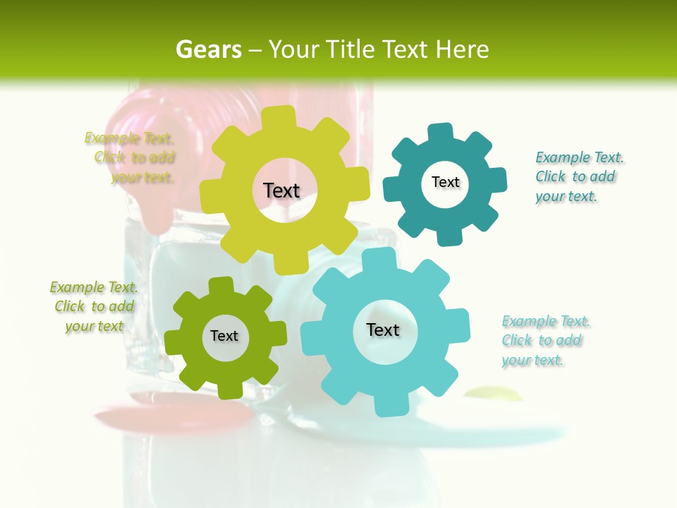 Make Nail Splash PowerPoint Template