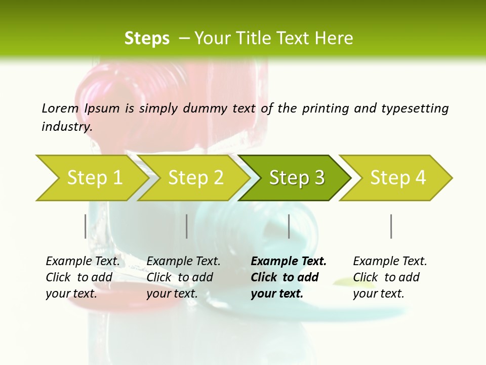 Make Nail Splash PowerPoint Template