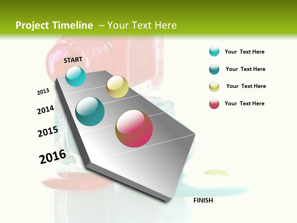 Make Nail Splash PowerPoint Template