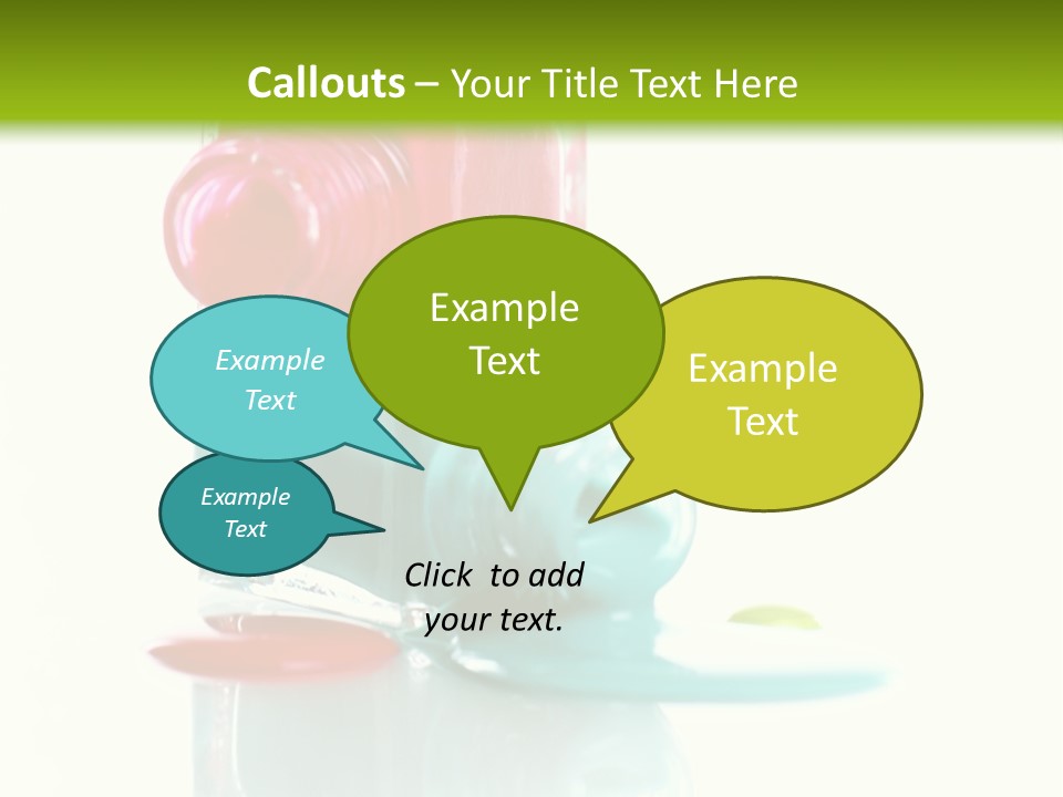 Make Nail Splash PowerPoint Template