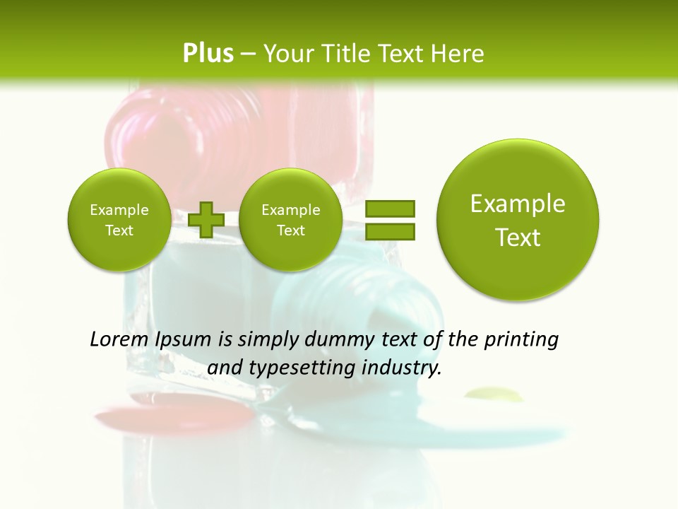 Make Nail Splash PowerPoint Template