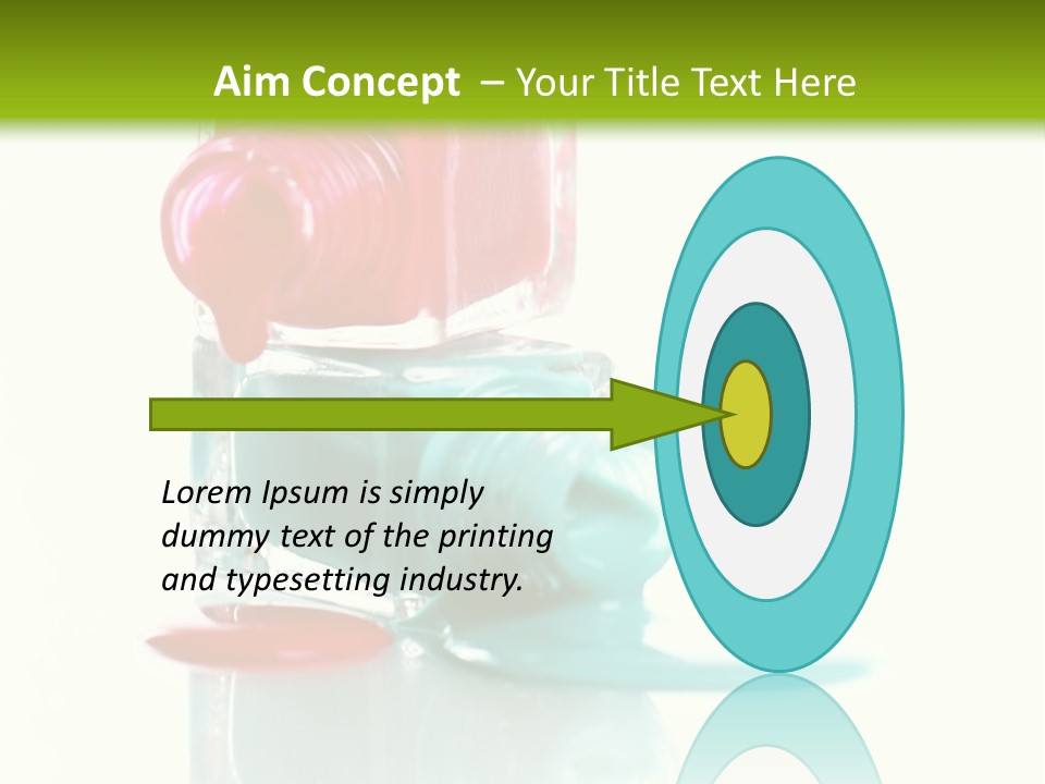Make Nail Splash PowerPoint Template