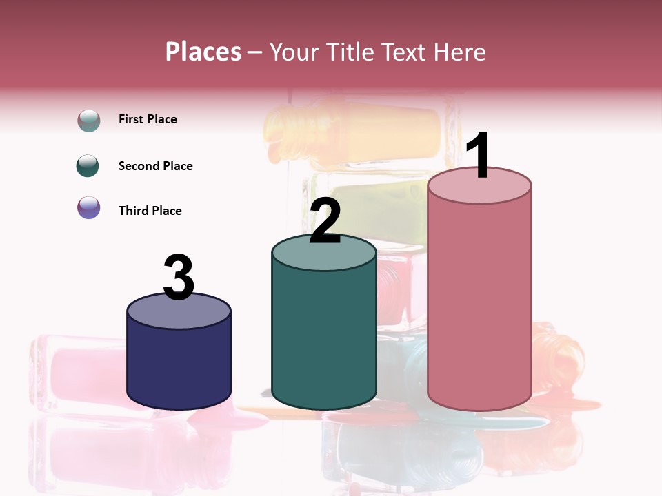 Splash Color Manicure PowerPoint Template