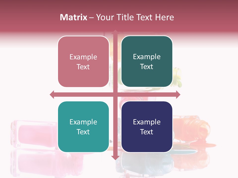 Splash Color Manicure PowerPoint Template