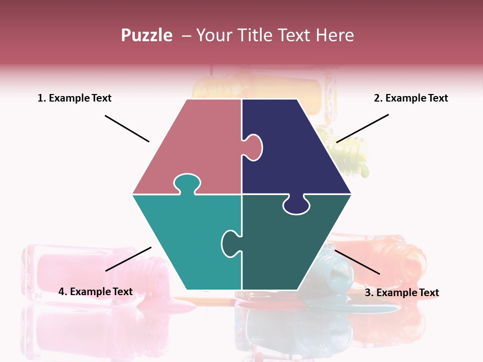 Splash Color Manicure PowerPoint Template