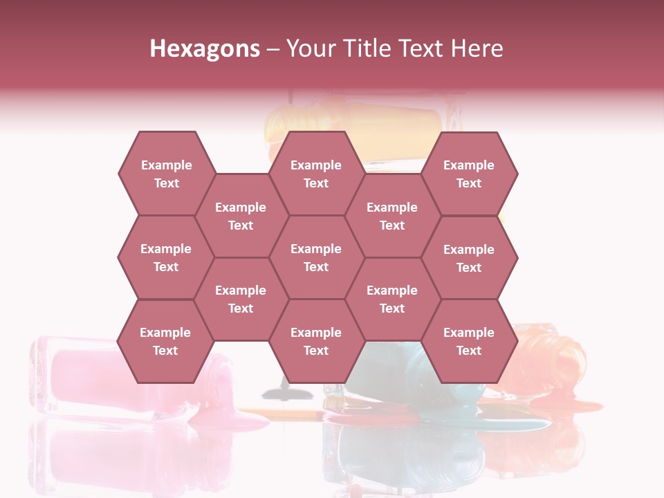 Splash Color Manicure PowerPoint Template