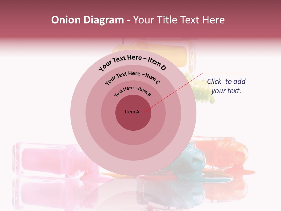 Splash Color Manicure PowerPoint Template