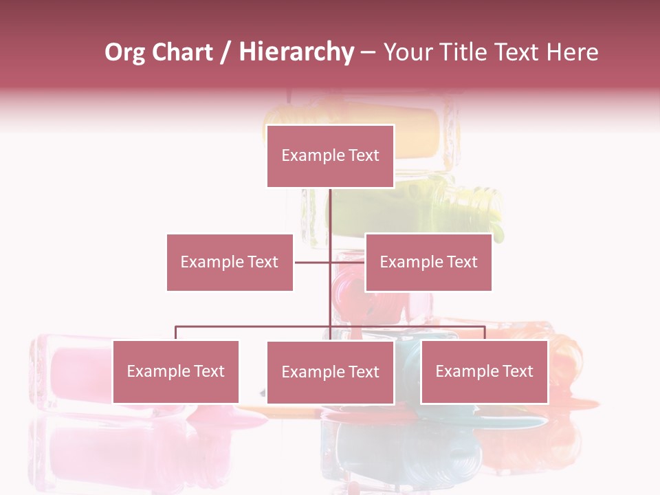 Splash Color Manicure PowerPoint Template