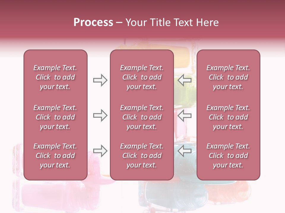 Splash Color Manicure PowerPoint Template