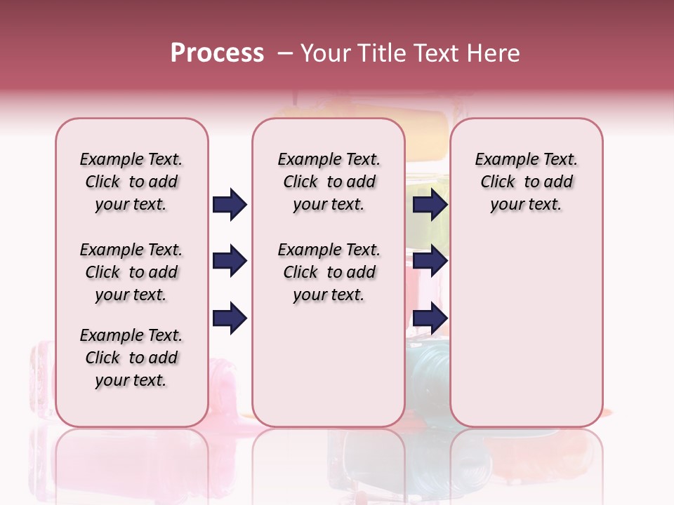 Splash Color Manicure PowerPoint Template