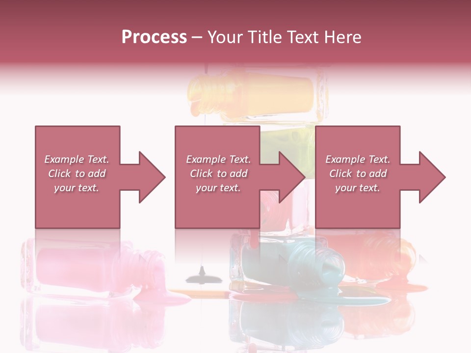 Splash Color Manicure PowerPoint Template