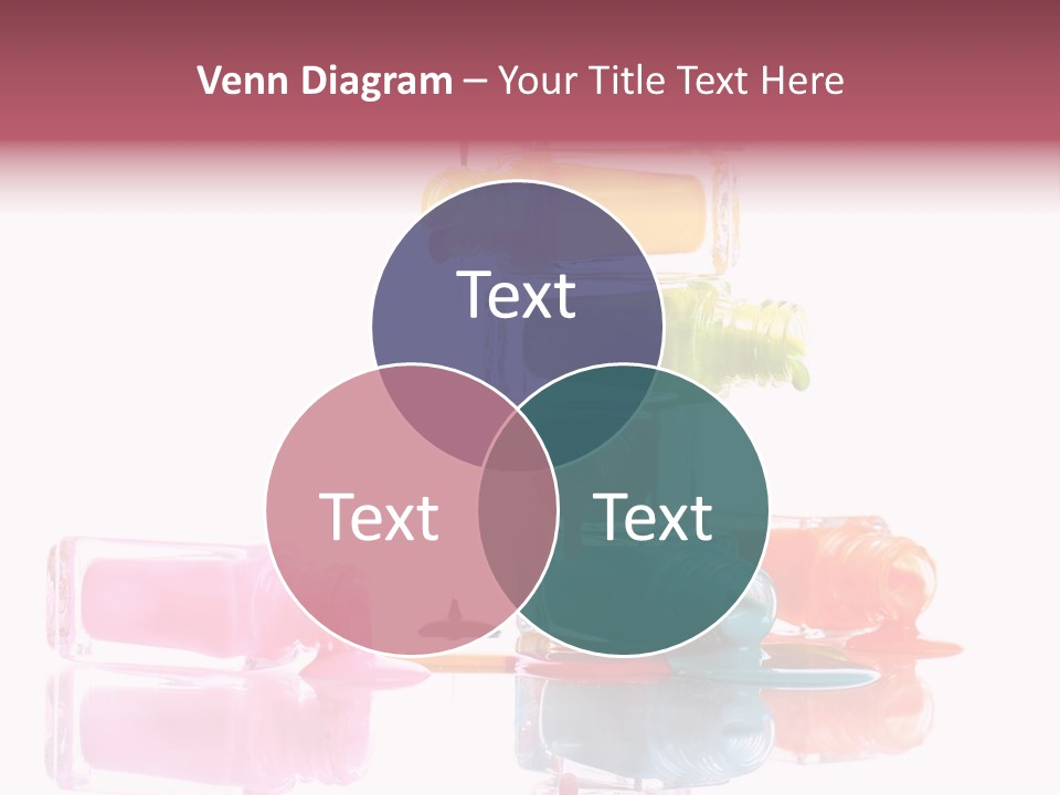 Splash Color Manicure PowerPoint Template