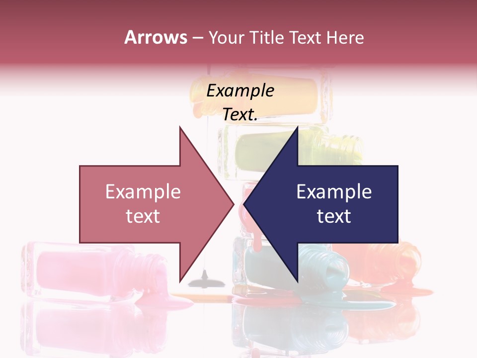 Splash Color Manicure PowerPoint Template