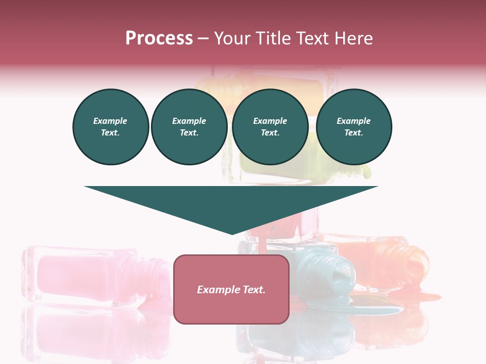 Splash Color Manicure PowerPoint Template