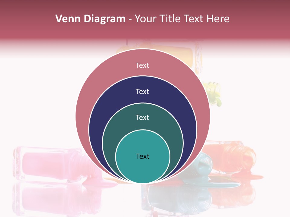 Splash Color Manicure PowerPoint Template