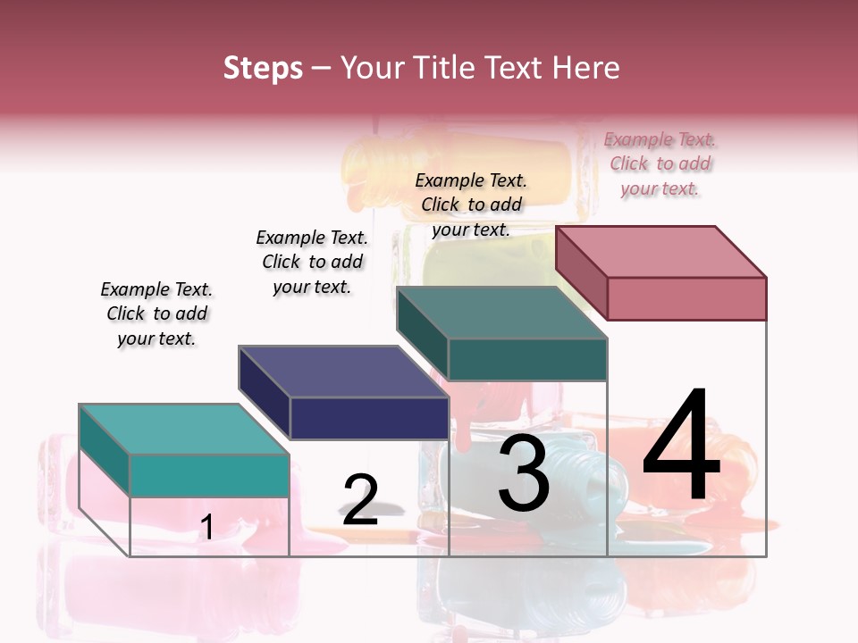 Splash Color Manicure PowerPoint Template