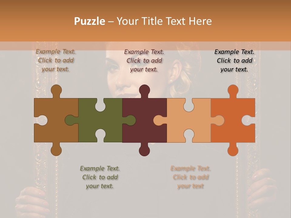 Looking Beautiful  PowerPoint Template