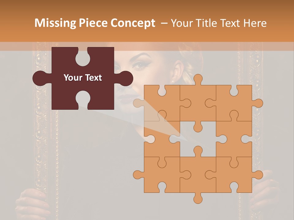 Looking Beautiful  PowerPoint Template