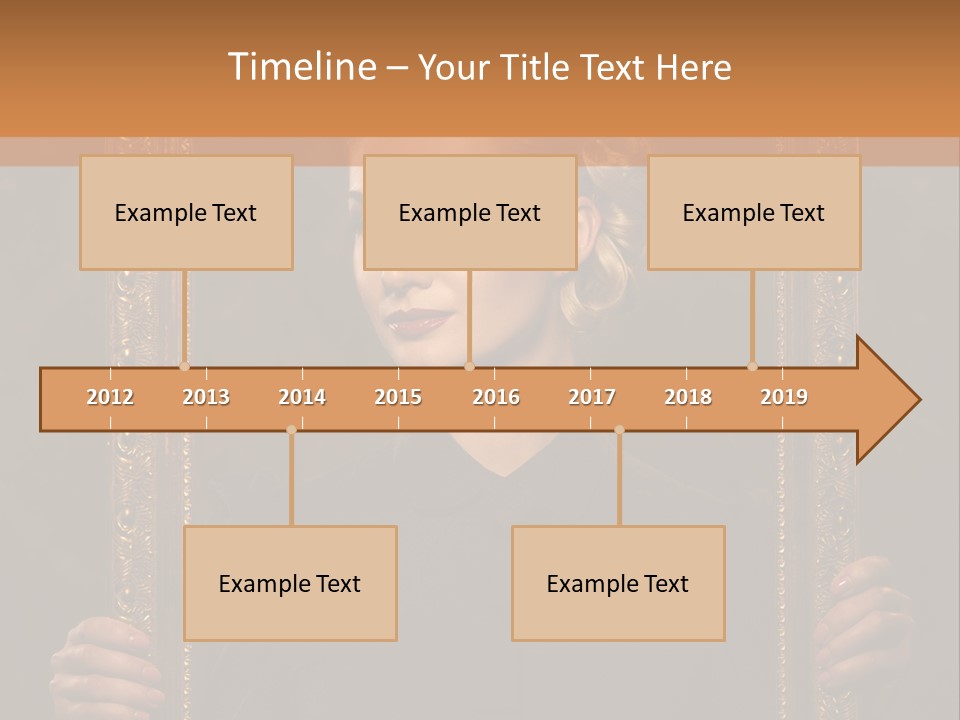 Looking Beautiful  PowerPoint Template