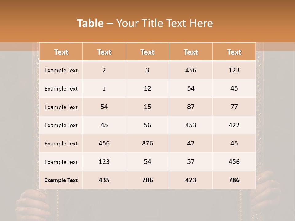 Looking Beautiful  PowerPoint Template