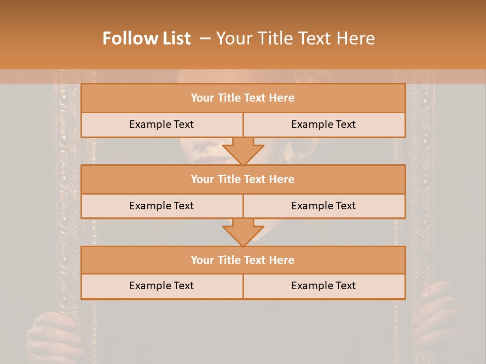 Looking Beautiful  PowerPoint Template