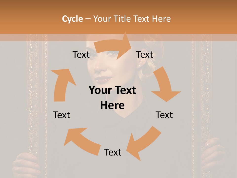 Looking Beautiful  PowerPoint Template