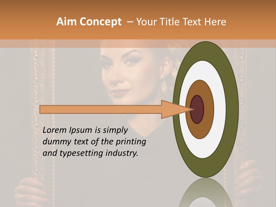 Looking Beautiful  PowerPoint Template