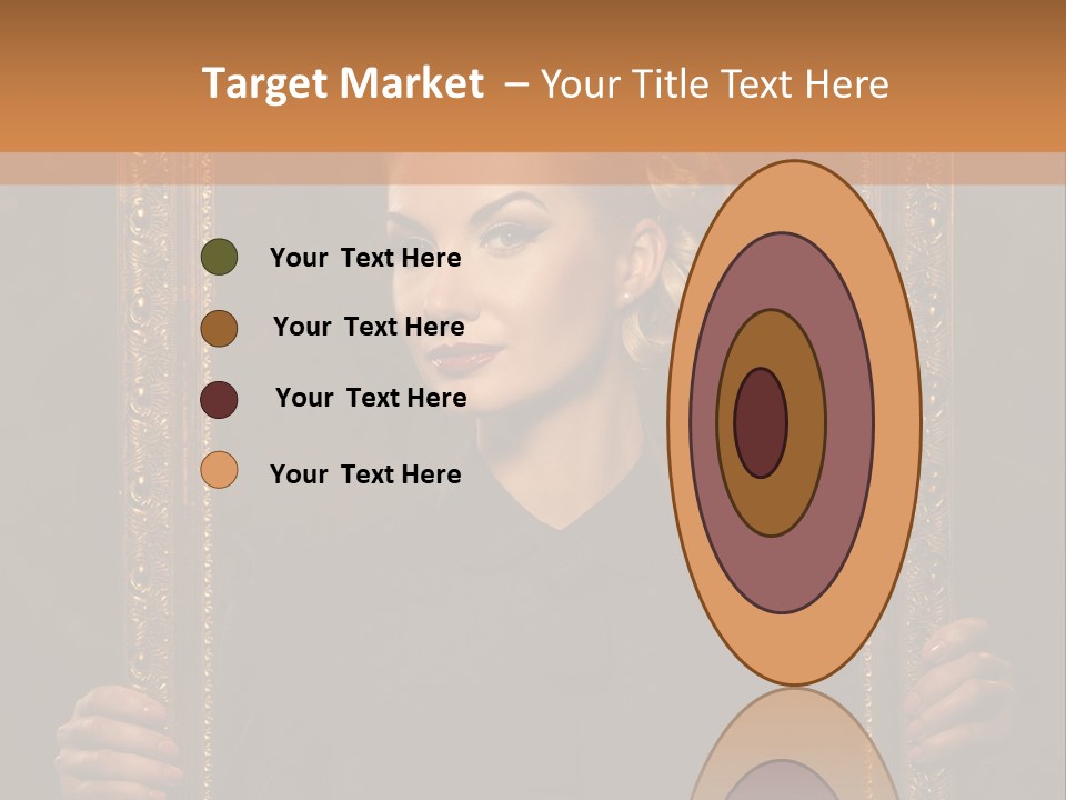 Looking Beautiful  PowerPoint Template