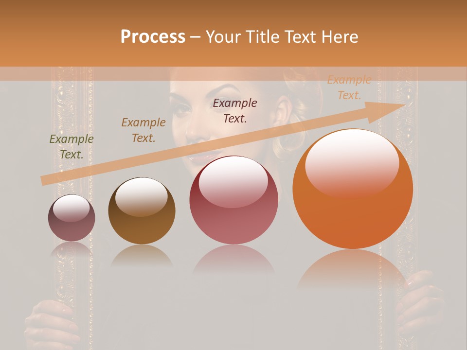 Looking Beautiful  PowerPoint Template