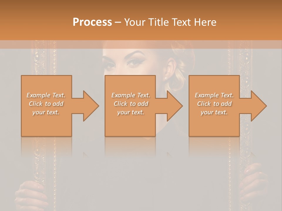 Looking Beautiful  PowerPoint Template